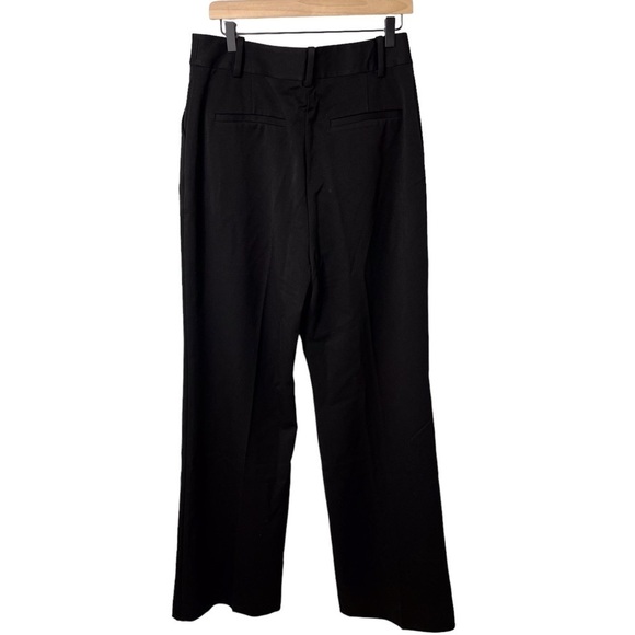 Favorite Daughter The Favorite Pant Black Size 12 High Waist Wide Leg FEWOPP8505 - Picture 5 of 10
